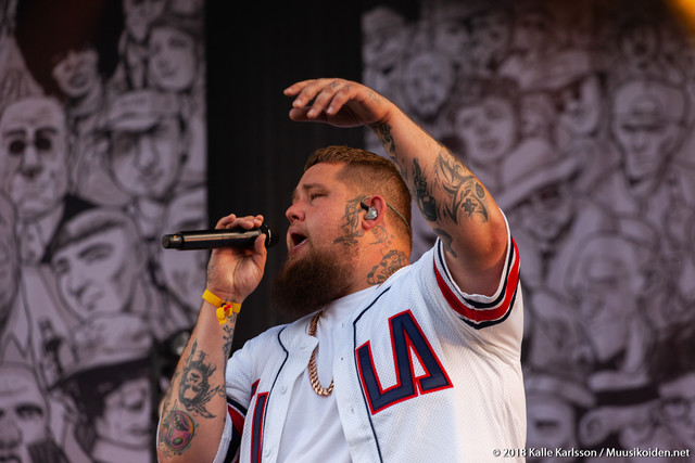 Rag'n'Bone Man | Rag'n'Bone Man Ruisrockissa 2018.